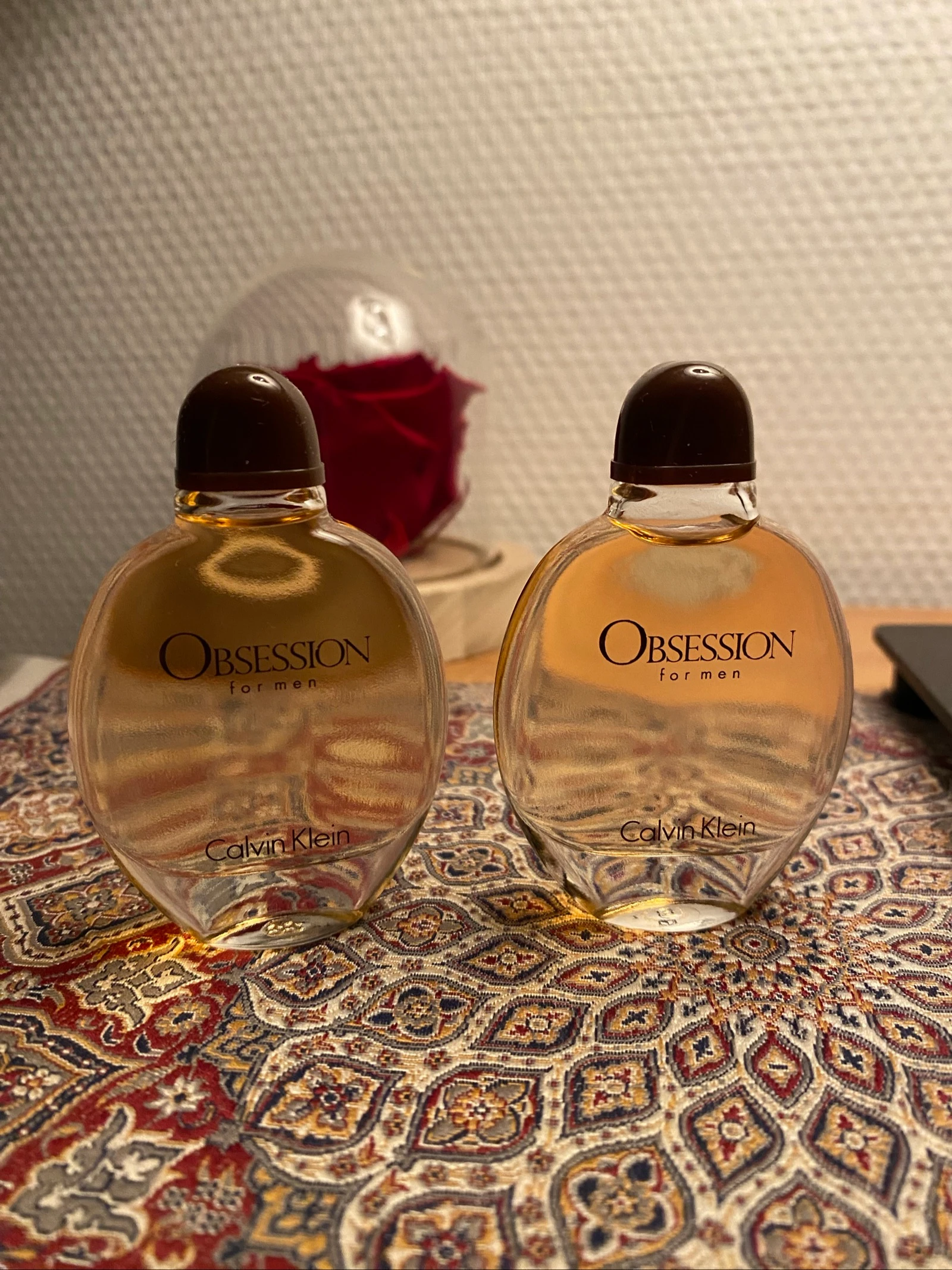 Lot 2 obsession eau de toilette homme 15 ml